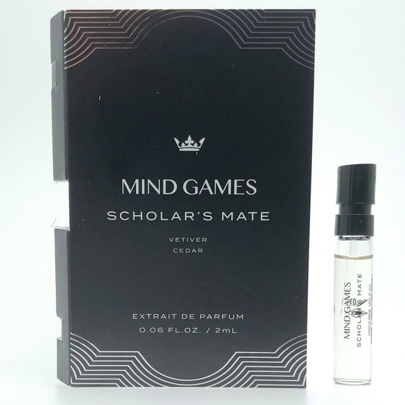 Mind Games Scholar’s Mate Extrait Travel Mini Size Men Unisex New on Card - Picture 1 of 1